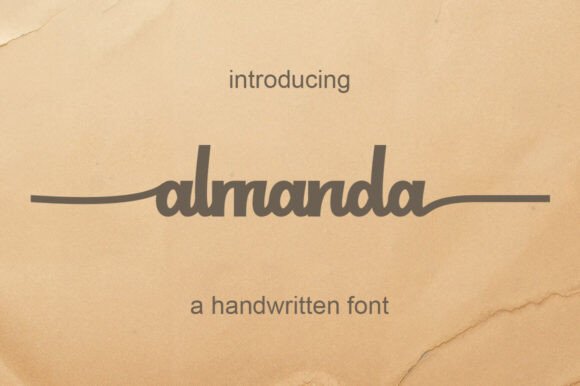 Almanda: The Script Font That Elevates Editorial Design