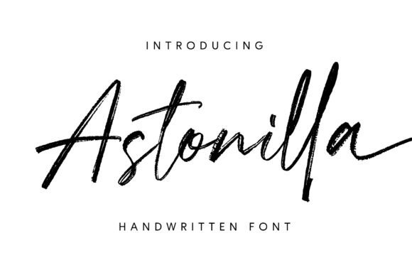 Astonilla: The Brush Script Typeface for Campaign Clarity