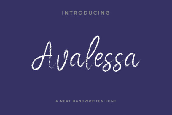Avalessa: The Script Font That Elevates Small Business Branding
