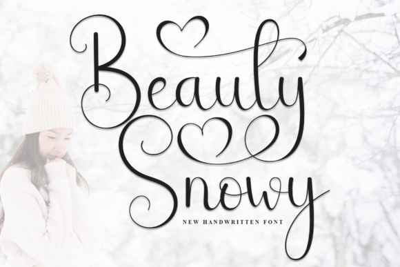 Beauty Snowy: The Script Typeface for Elegant Campaign Design