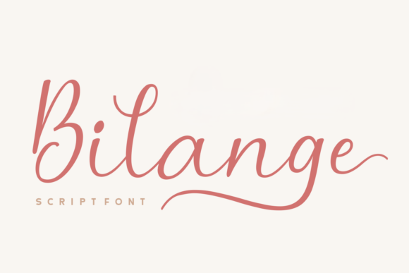 Bilange: A Script Font That Brings Handmade Charm to Life