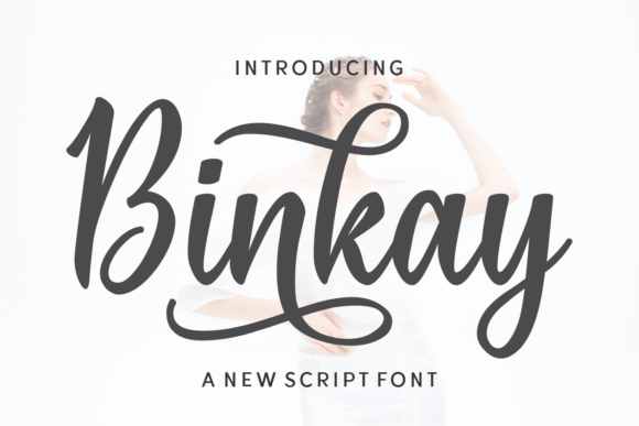 Binkay: A Stylish Script Font for Bold Brand Identity