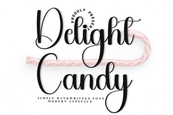 Delight Candy: The Script Font That Sweetens Your Campaign Visuals