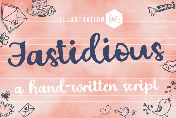 Fastidious: The Hand-Crafted Script Font for Scroll-Stopping Visuals