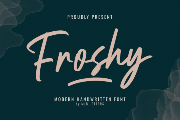 Froshy Font: A Playful Yet Elegant Script for Creative Branding