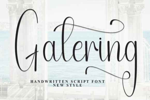 Gatering: A Handwritten Script Font for Elegant Editorial Design