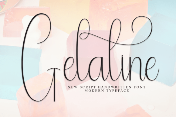 Gelatine: The Elegant Script Font for Handmade Branding