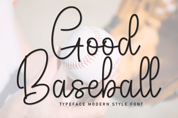 Good Baseball: A Handwritten Script Font Review for Brand Design