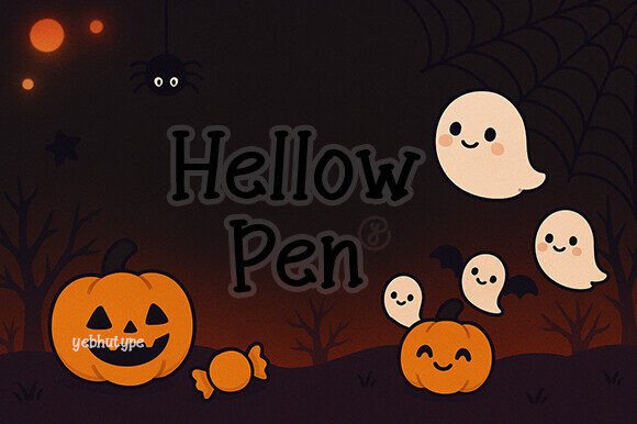 Hellow Pen: A Handwritten Script Font for Warm Brand Identities