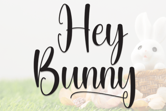 Hey Bunny: The Playful Script Font for Handmade Branding