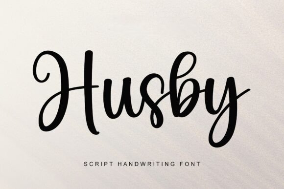 Husby Script Font Review for Modern Campaign Design