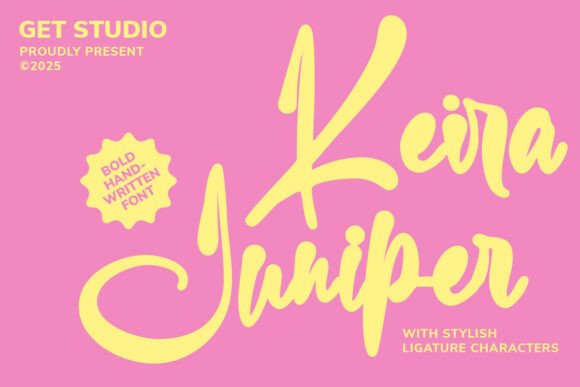 Keira Juniper: A Playful Script Font for Modern Web Design