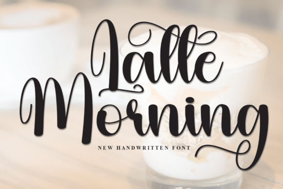 Latte Morning: A Handwritten Script Font for Modern Web Design