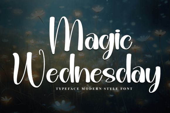 Magic Wednesday: A Script Font for Polished Small Business Branding