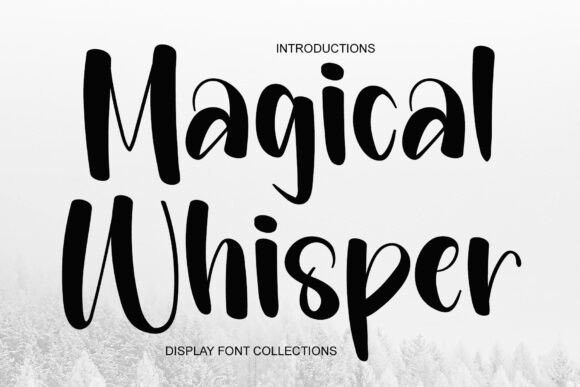 Magical Whisper: Elevate Your Brand Identity With Elegant Script Typography