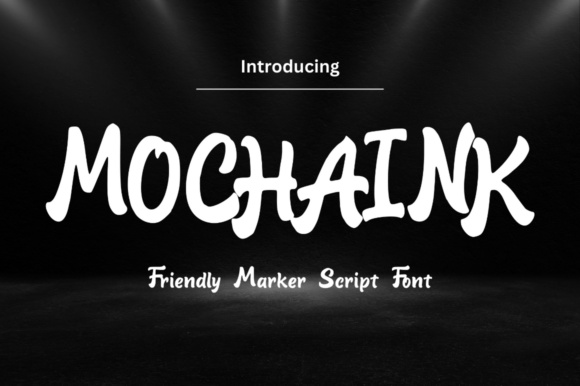 Mocha Ink: A Bold Script Font for Stronger Campaign Visuals