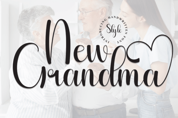New Grandma: A Handwritten Script Font for Editorial Design