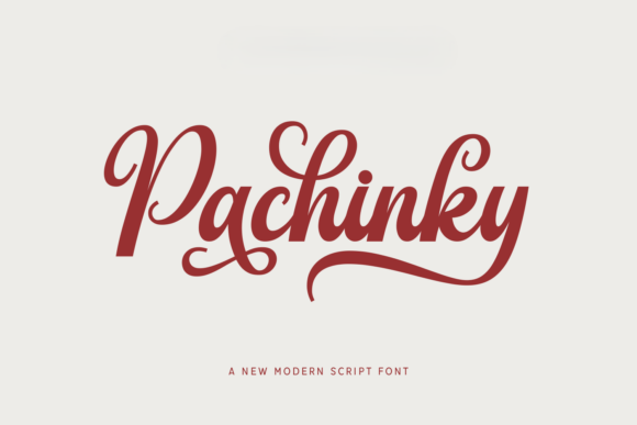 Pachinky Font: A Bold Script for Crafters and Makers