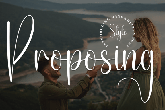 Proposing: A Handwritten Script Font for Elegant Editorial Design