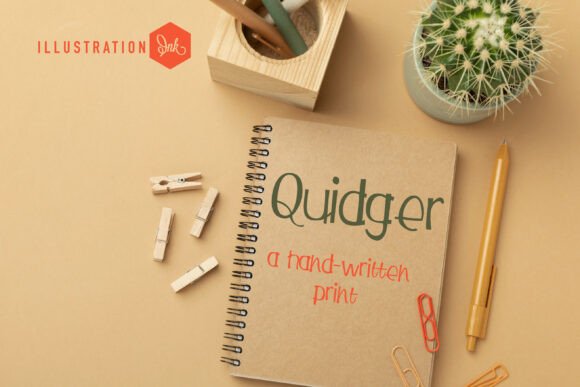 Quidger: The Whimsical Script Font for Scroll-Stopping Social Graphics