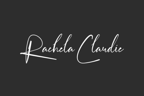 Rachela Claudie: A Script Font for Handmade Branding