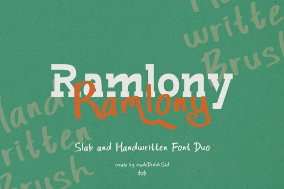 Ramlony Duo: Elevate Your Brand Identity with Modern Typography