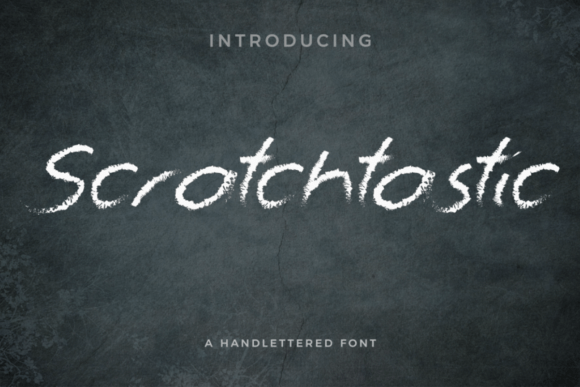 Scratchtastic: A Hand-Inked Script Typeface for Editorial Design
