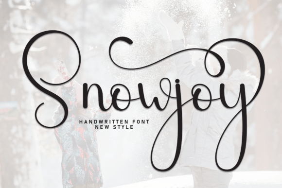 Snowjoy Typeface Review: A Stylish Handwritten Script for Elegant Branding