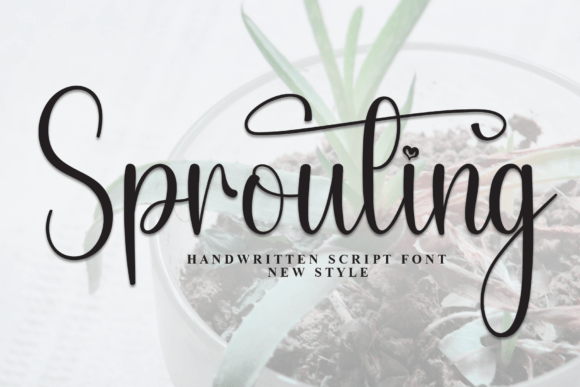 Sprouting: The Script Typeface That Elevates Campaign Visuals