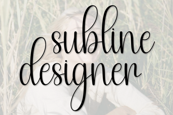 Subline Designer: A Handwritten Script for Authentic Brand Identity