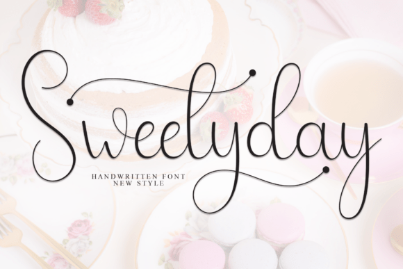 Sweetyday: A Handwritten Script Font for Elegant Web Design