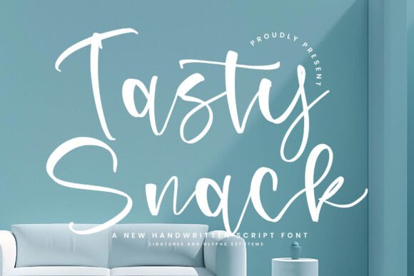 Tasty Snack Font: A Delightful Addition to Editorial Design