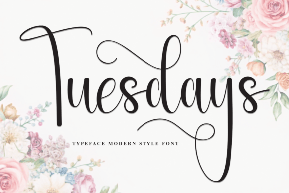 Tuesdays Script Font: Elevating Campaign Visuals with Graceful Typography