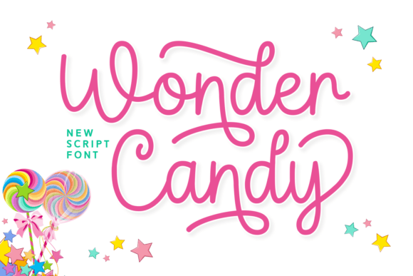 Wonder Candy: The Sweet Script Font for Playful Editorial Design