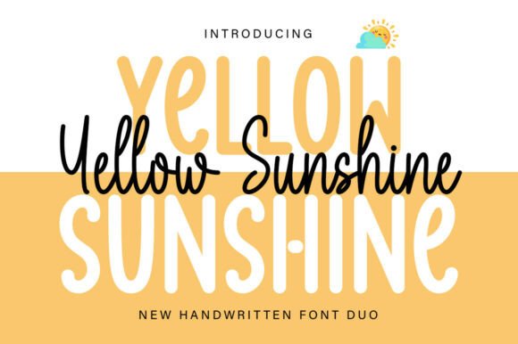 Yellow Sunshine Duo: The Script Font That Upgraded My Brand Identity